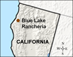 Blue Lake Rancheria Map