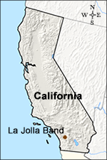 La Jolla Band Map