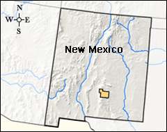 Mescalero Map