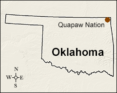 Quapaw Map