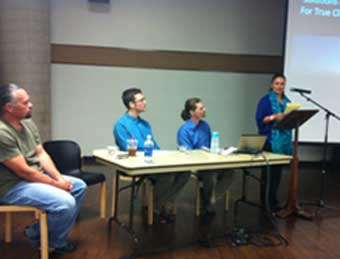 student panel presentation